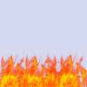 burning up