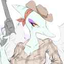 snoot game Fang bald cowgirl