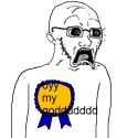 Soyjak Doctos shocked panic Oh My God Award
