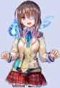 Hiiragi Kozue Pose_01 Superiority2 EyeOpen Mouth_03 Cheek Off Sweat Off