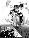 Kako riding a scooter