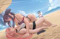 __minamoto_no_raikou_ushiwakamaru_medb_and_taira_no_kagekiyo_fate_and_1_more_drawn_by_quatthro__71ffe6022ffae1d5076c7ece09fd38f9