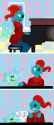 undyne gives lessons
