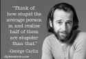 average person George Carlin