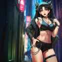 1girl, ishtar (fate), artist_sei shoujo, artist_modare, artist_sciamano240, goth s-2103468116