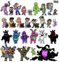 FNAF humanoids