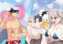 Shikikan at the Beach