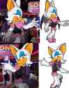 old vs new rouge uekawa art