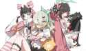 __chinatsu_remiel_yutane_johiel_and_rokudu_sariel_zenless_zone_zero_drawn_by_yo_na__sample-1d9cdca582194134208e9f633722a54e