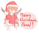 merry christmas bun