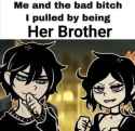 her brother(1)