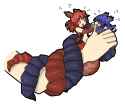 2 smol sneks coilng around your arm
