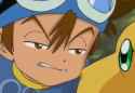 tai pissed off with agumon
