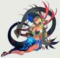 __cynthia_and_milotic_pokemon_and_1_more_drawn_by_yuzawa_risato__1c8a1aa29bcd1233c10d19bcee5c5e29