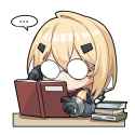 andoris_reading_girls_frontline_by_unknown_(1)