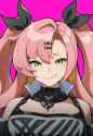 1girl, solo, smirk, Nicole demara, zenless zone zero, official art, face focus, s-819669201