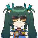 1girl, solo, qingyi (zenless zone zero), zenless zone zero, official art, face f s-3515814193