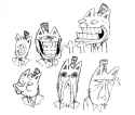 pizzapant faces