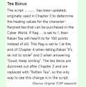 Kralsei tea theory