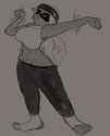 stretcgin shorty