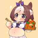 Smol fat horse