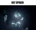get spiked