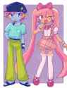 Casual Sweetheart &amp; Spaceboy @YAmegane_yame