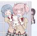 __akemi_homura_kaname_madoka_and_miki_sayaka_mahou_shoujo_madoka_magica_drawn_by_bunniemg__11961f98c2f6bfac262aa6678f767b52