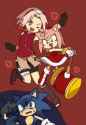 Sonic amy sakura Sasuke