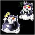 fat spamton full of money