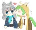 shiroko yuzu kiss
