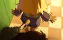 touch fluffy tail