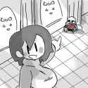 Booby Chara Points to a Dead Sans