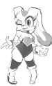 75963 - 1girl artist_justdavefnd cosplay cream_the_rabbit furry rouge_the_bat sonic_(series)