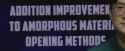 Amorphousimprovements