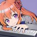 happy lying computer paras