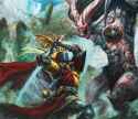 Grail Knight vs Daemon