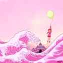 Pink Sea @choroidplexus11