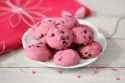 Pink-Chocolate-Chip-Cookies