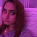 girl looks at your post