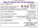 telling the difference between asian languages