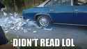 car-didnt-read-lol