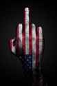 america middle finger