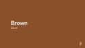 brown
