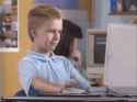 Computer Kid Nodding