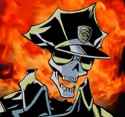 burn cop
