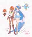 Sailor Mochay Ray and Sailor Sea Fairy muring 20200820