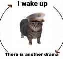 I wake up