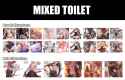 mixed toilet