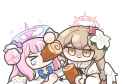Nagisa feeding rollcake